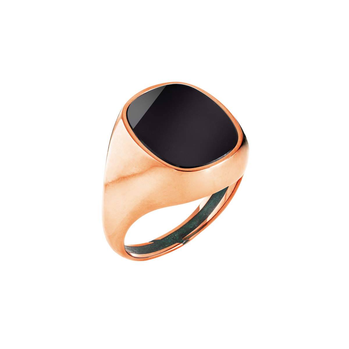 Ring MONEE 03 - Onyx tiefschwarz