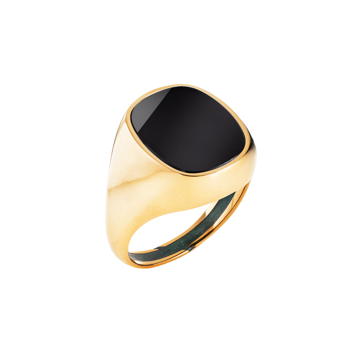 Ring MONEE 03 - Onyx tiefschwarz