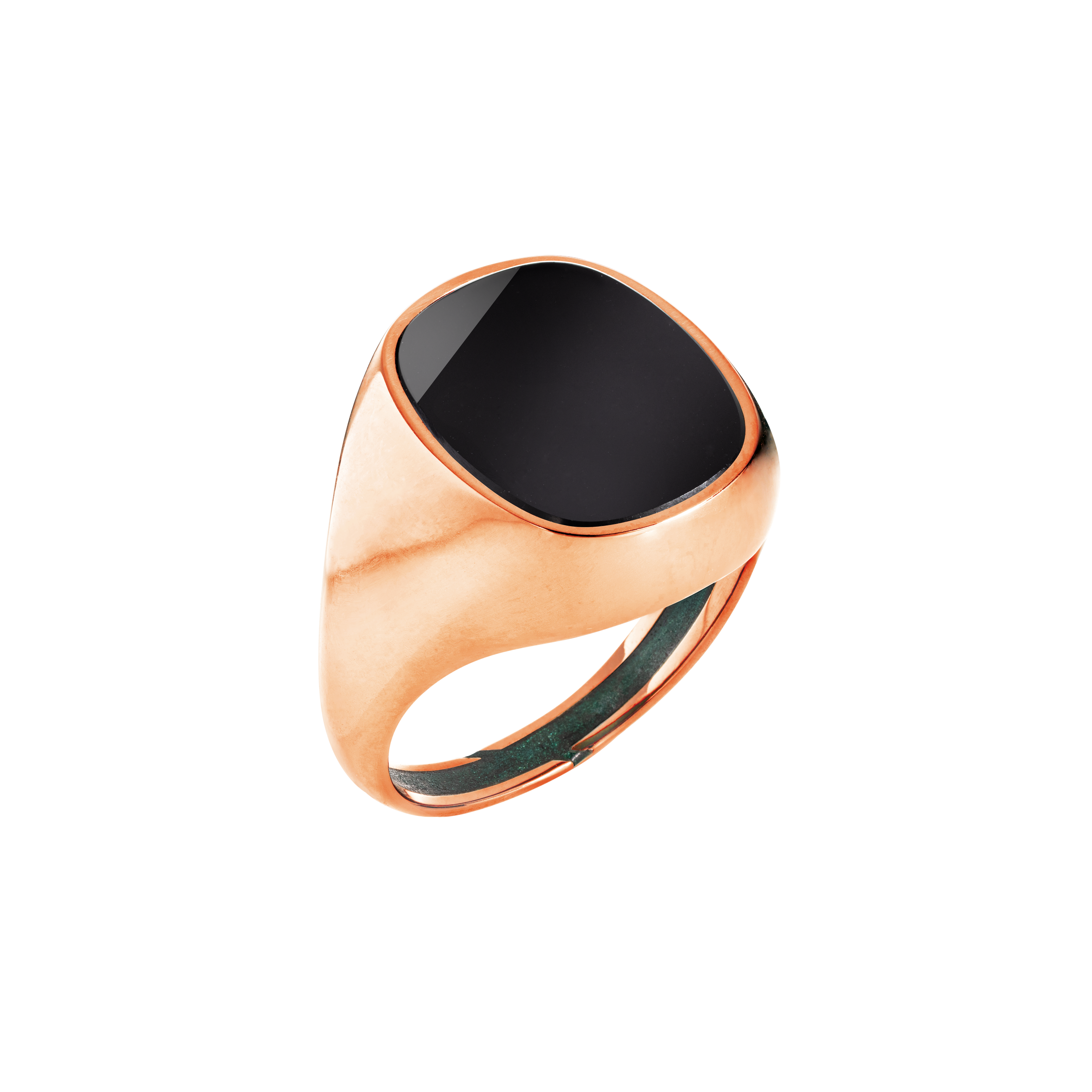 Ring MONEE 03 - Onyx tiefschwarz