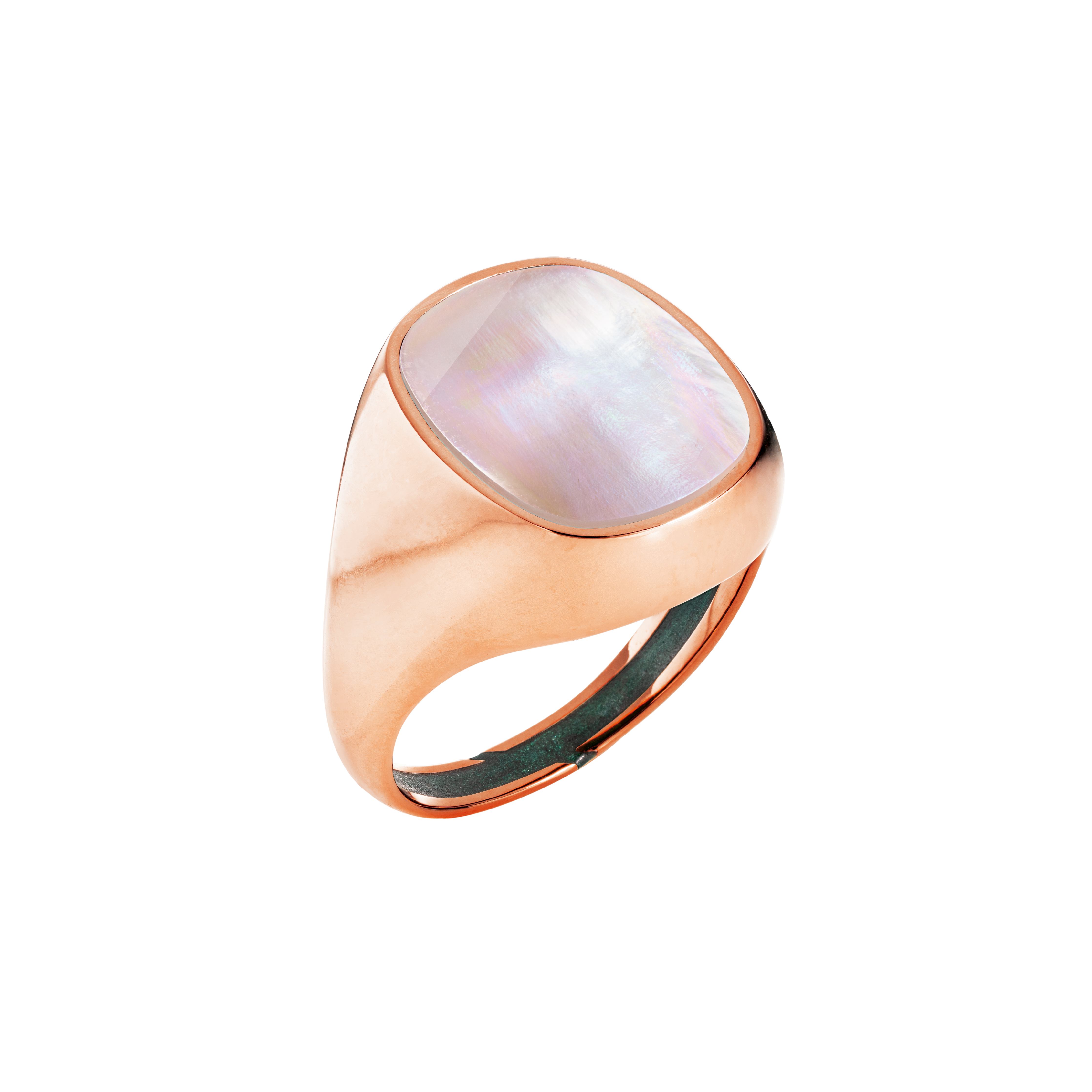 Ring MONEE 03 - Perlmutt rosa